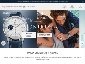 'charlie-paris.com' screenshot