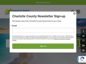 'charlottecountyfl.gov' screenshot