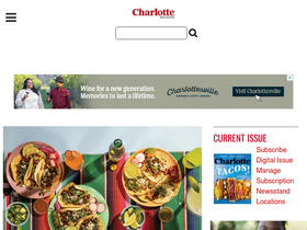 'charlottemagazine.com' screenshot