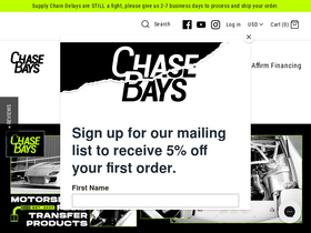 'chasebays.com' screenshot