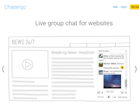 'chatango.com' screenshot