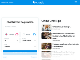 'chatib.us' screenshot