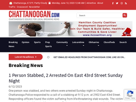 'chattanoogan.com' screenshot