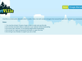 'chatville.com' screenshot