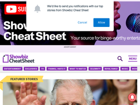 'cheatsheet.com' screenshot