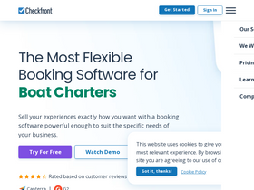 'checkfront.com' screenshot