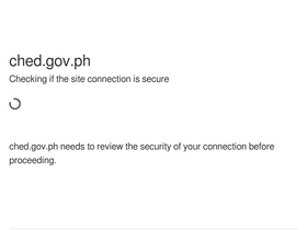 'ched.gov.ph' screenshot