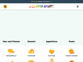 'cheeseknees.com' screenshot