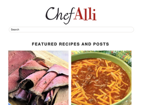 'chefalli.com' screenshot
