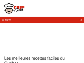 'chefcuisto.com' screenshot