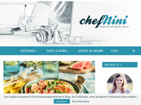 'chefnini.com' screenshot