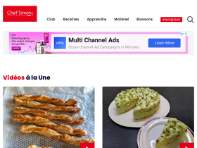 'chefsimon.com' screenshot