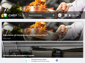 'cheftalk.com' screenshot