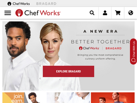 'chefworks.com' screenshot