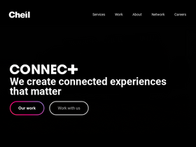 'cheil.com' screenshot