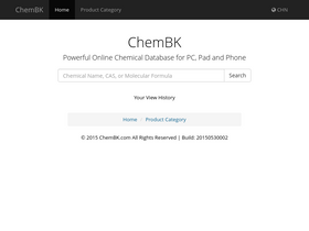 'chembk.com' screenshot