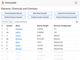 'chemicalaid.com' screenshot