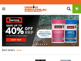 'chemistdirect.com.au' screenshot