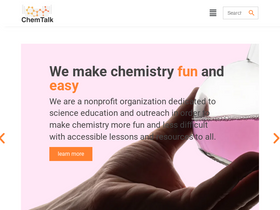 'chemistrytalk.org' screenshot