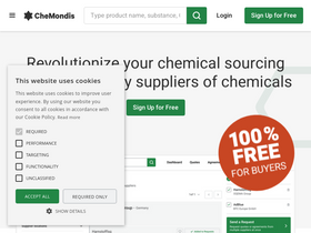 'chemondis.com' screenshot