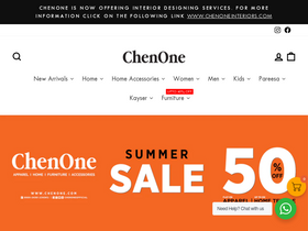 'chenone.com' screenshot