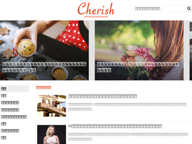 'cherish-media.jp' screenshot