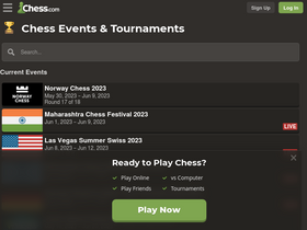 'chessbomb.com' screenshot