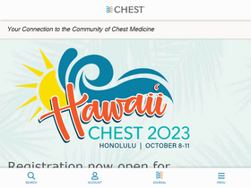 'chestnet.org' screenshot