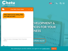 'chetu.com' screenshot