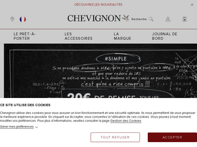 'chevignon.fr' screenshot