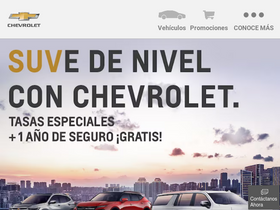 'chevrolet.com.mx' screenshot