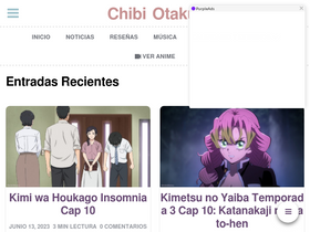 'chibiotaku.com' screenshot
