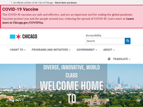 'chicago.gov' screenshot