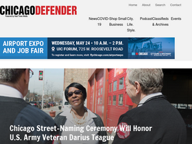 'chicagodefender.com' screenshot