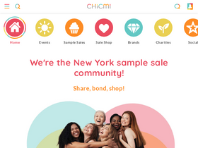 'chicmi.com' screenshot