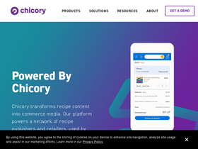 'chicoryapp.com' screenshot