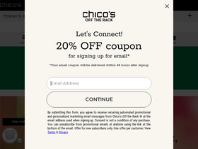 'chicosofftherack.com' screenshot