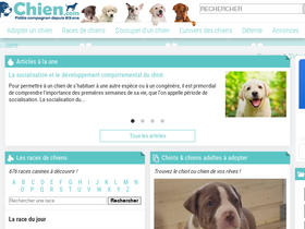 'chien.com' screenshot