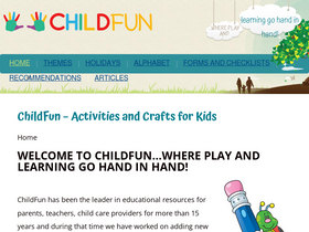 'childfun.com' screenshot