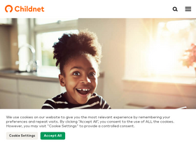 'childnet.com' screenshot