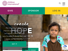 'children.org' screenshot