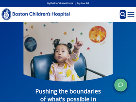 'childrenshospital.org' screenshot