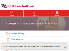 'childrensnational.org' screenshot