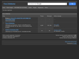'chilebolsa.com' screenshot