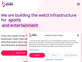 'chiliz.com' screenshot