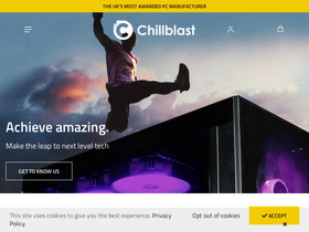 'chillblast.com' screenshot