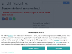 'chimica-online.it' screenshot