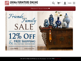 'chinafurnitureonline.com' screenshot