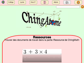 'chingatome.fr' screenshot