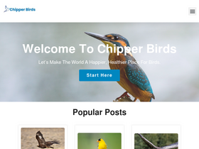 'chipperbirds.com' screenshot